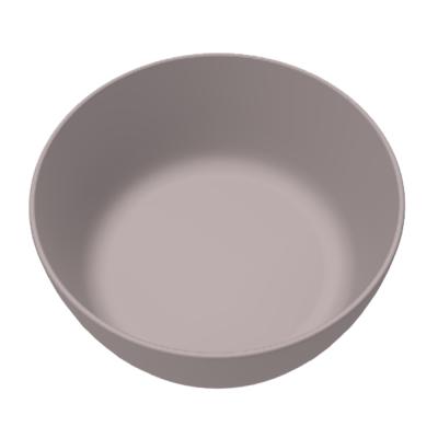 China Gray Color Viable Japanese Kitchen Dessert Ice Cream Children Pla Bamboo Small Salad Bowl Sweet Set for sale