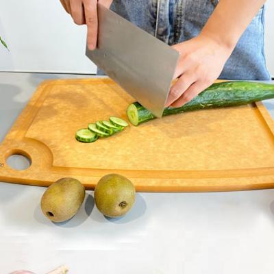 China 2021 Wooden Fiberboard Cutting Board Home and Kitchen Dishwasher Viable Cutting Board for sale