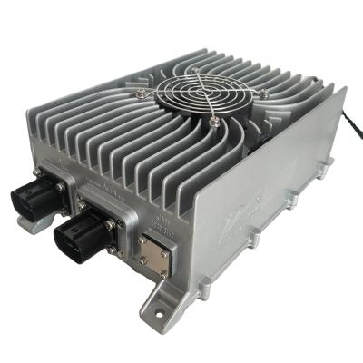 China EV on board charger for 360V and 12V air cooled 3.3kw 250V battery to OBC 420v ev on board charger with 12V 100W auxiliary power supply for sale