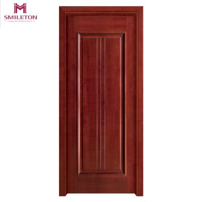 China Factory Exporter Traditional Smileton Interior Doors Modern Mahogany Wood Door Price for sale