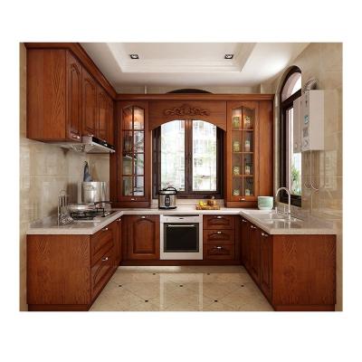 China Minimalist Smileton Wooden Kitchen Cabinet For Sale High Quality Storage Cabinet With Draw for sale