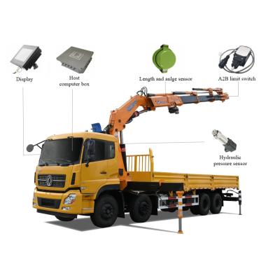 China Bojin Boom truck/Truck mounted crane LMI load moment indicator safe load indicator AC24V 5A for sale