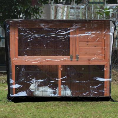 China Breathable 210D Oxford Cloth 4FT Rabbit Hutch Cover Waterproof for sale