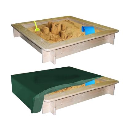 China Square Waterproof Sandbox Cover Waterproof Swimming Pool Cover For Sandbox Toys Furniture Sandbox Cover for sale