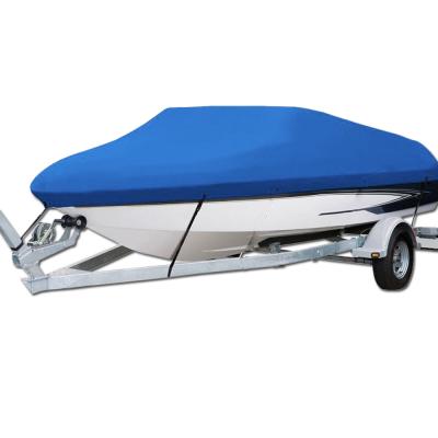 China 210D Waterproof Oxford Waterproof Trailerable Universal Boat Cover For V-Hull Runners And Bass Boats for sale