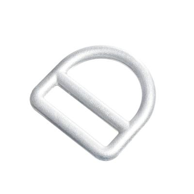 China Safety Buckle Safe D-Buckle Adjustable STEEL Forged Climbing D-Ring Steel Buckle for sale