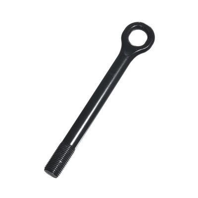 China Threded Steel Stud Fitting High Tensile Black Eye Roof Top Tent Fixing Forged Tow Bolts for sale