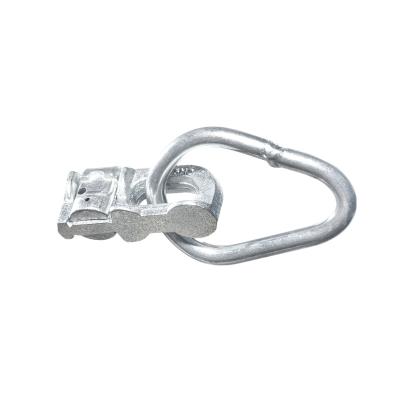 China Factory supply attractive price double steel stud fitting pear ring for sale