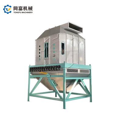 China Pellet Cooling Processing Energy Saving Counterflow Pellet Cooler For Biomass Pellets And Feed Pellets for sale