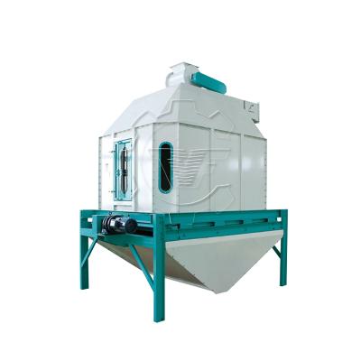 China Pellet Cooling Processing Energy Saving Biomass Counterflow Pellet Cooler for sale