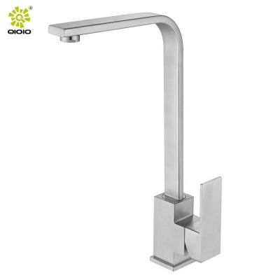 China Metered Faucets Color Contemporary Hot And Cold Water Mixer Hose 304 Stainless Steel Kitchen Sink Faucet Faucet for sale