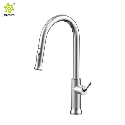 China 304SS style hot and cold home exquisite sense faucets single handle sink hot and cold water kitchen mixer tap for sale