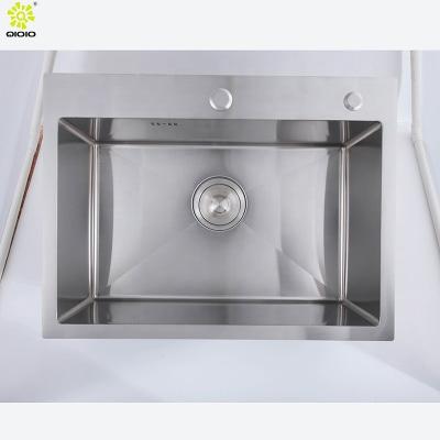 China Without Faucet Custom Kitchen Sink Accessories 304 Stainless Steel Multifunctional Kitchen Sinks for sale