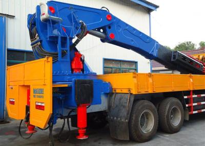 China 25-80 Tons Truck Mounted Crane 8X4 LHD , Truck Mounted Lifting Equipment for sale