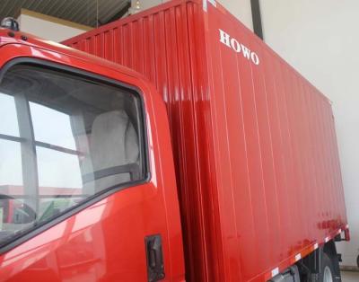 China SINOTRUK HOWO 16 Tons Light Duty Trucks LHD 140HP , Box Van Truck ZZ1167G3815C1 for sale