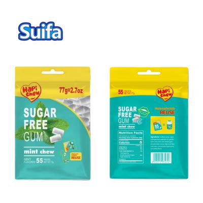 China Suifa Sugar Free 55 Pieces Xylitol Sugar Chewing Gum Natural Fresh Mastic Free Energy for sale