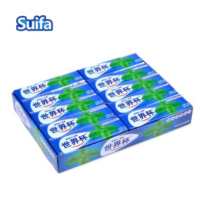 China Hot Selling 14g Fruit Flavor Five Sticks Private Label Europe Chewing Gum Sticks for sale