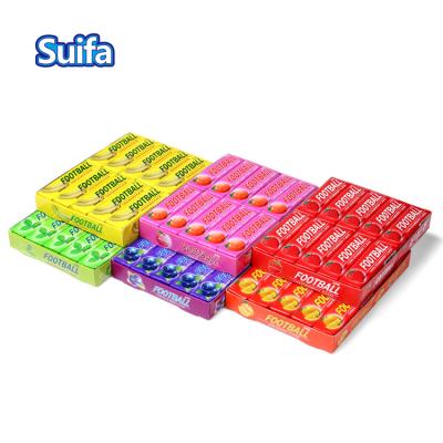 China Private Label Customized 5 Sticks Fruity Europe Halal Chewing Gum Sticks for sale