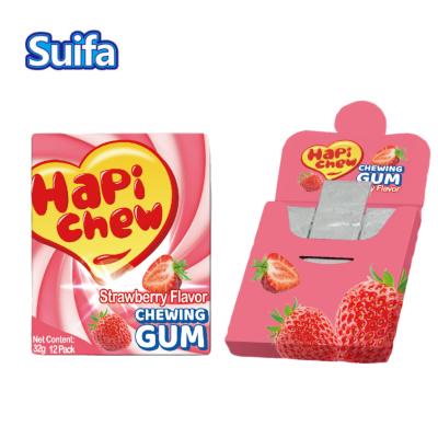 China Chewing Gum Products Sell 12 Sticks Natural Fruity Sugar Free Mint Chewing Gum Wholesale Sticks for sale