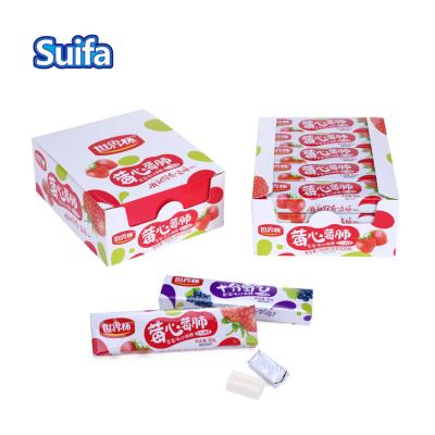 China Normal Wholesale OEM ODM Fruity Halal Chewy Custom Candy for sale