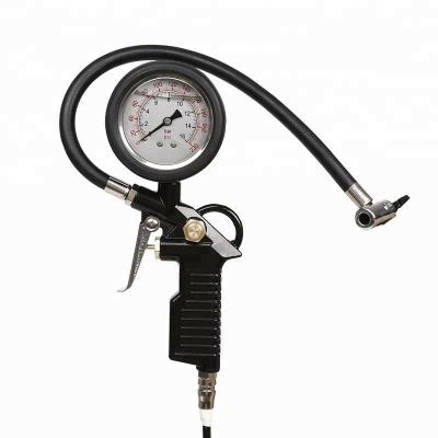 China ABS+stainless steel dial tire gauge, promotional dial tire gauge for sale