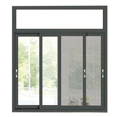 China Modern Design 3 Ways Folding Screen Home New Price Tempered Double Glazed Sliding Window for sale