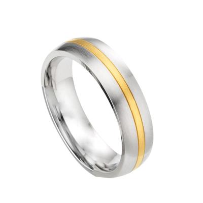 China CLASSIC Custom Made Mens Fashion Stainless Steel Jewelry Ring Silver White Gold Wedding Rings for Men and Women anillos de hombre for sale