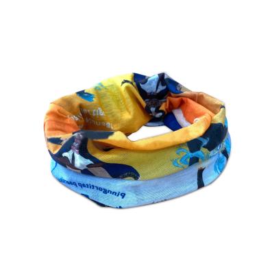 China Custom Multifunctional Neck Seamless Cuff Print RPET Fishing Multifunctional Bandana Head Scarf for sale