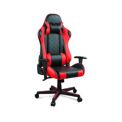 China (Size) Black And Red Computer Fabric Recliner RGB Adjustable Cheap Ergonomic Gaming Chair Best for sale