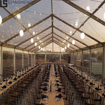 China Large Size Outdoor Customizable Outdoor Party Event Transparent PVC Wedding Tent For Sale for sale