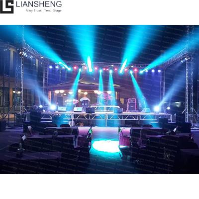 China Global lighting good quality aluminum alloy 6061-T6 music truss stage DJ truss aluminum structure for sale for sale