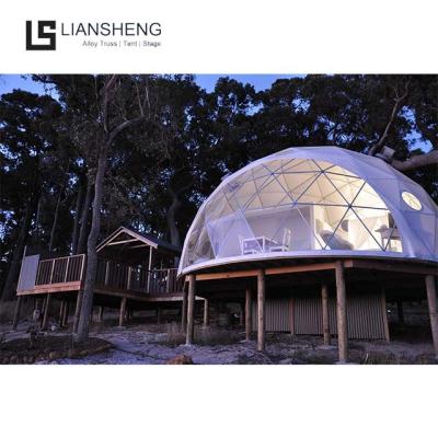 China Hotel and Camping Trend Outdoor Style Fashion Event Glamping Geodesic Dome Tent for Sale for sale