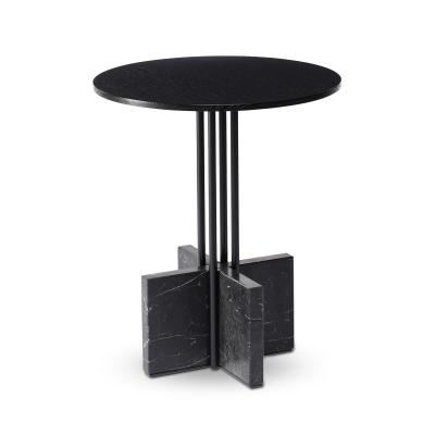 China Factory Supply Adjustable Nordic Design Stainless Steel Side Luxury Natural Marble Movable Table (The Other) for sale