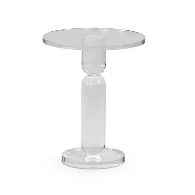 China Silver Terrazzo Extendable Antique Table Stainless Steel Coffee Tea Side Table for sale