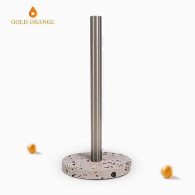 China Minimalist New Design Paper Towel Holder Marble Countertops For Kitchen Bathroom Hand Towel Holder for sale