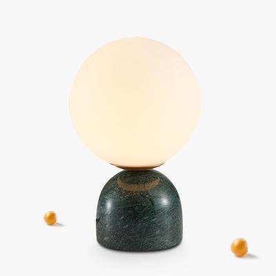 China Modern Aromatherapy candle European style table lamp cast iron marble dimming lamp for sale