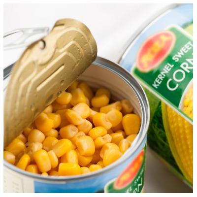 China Tin canned corn made in Chinese factory for sale