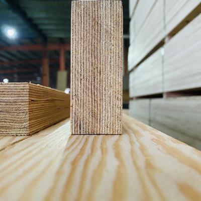 China Truss Pine LVL Beam Plywood Timber Beam For Bridge House Building Construction for sale