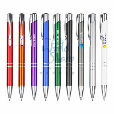 China Promotional Pen Worldshare Hot selling 2 in 1 Metal Promotional Stylus Touch Screen ballpoint Pen With Custom Logo metal ballpoint pen for sale