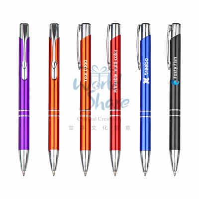 China Promotional Pen Best selling custom cheap promotion cheap metal ball point pen with customize logo for promotion office and school for sale