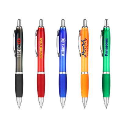 China Promotional Pen Best selling gift cheap plastic promotional ballpoint pen wholesale ball pens with custom logo print for sale