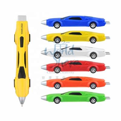 China Promotional Pen School & Hotel Printing Custom Logo Plastic  novelty Pen plastic office school gift ballpoint pen with custom logo for sale