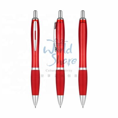 China Promotional Pen Hot selling worldshare Personalized high quality luxury plastic ballpoint pen ballpoint pens for sale