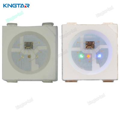 China SK6812 5050 SMD RGB LEDs (Update WS2812B) Individually Digital Accessible Full Color LED Chip Pixels DC5V 5.0*5.0*1.6mm for sale