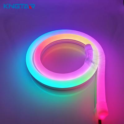 China WS2811/UCS16703 DC24V 60LEDs Hotel Decorative Lighting Bendable Neon Led for sale