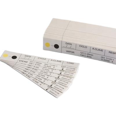 China Hospital / Clinic / Lab / Autoclave Plasmal EO Dental Chemical Indicator Strips for sale