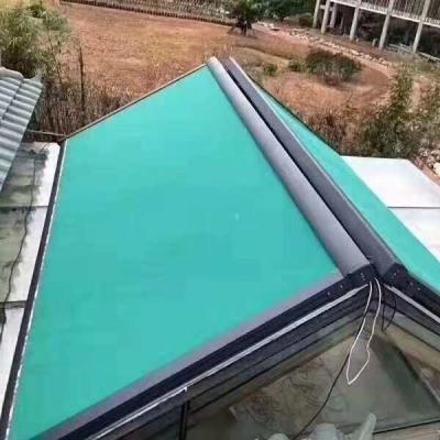 China waterproof & Sun-protection Roof Canopy Awning Systems For Gable Garden Glass House for sale