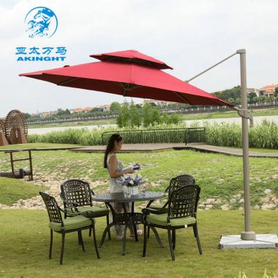 China Round Roman Sunshade Umbrella Tent Waterproof And Sun-protection WM-S130 Akinght Product for sale