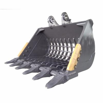 China All Kinds Of Crawler Excavator OEM Skeleton Sieve Bucket Tooth Plate For Excavator for sale