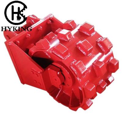 China Crawler Excavator OEM Excavator Attachment Compaction Wheel for Mini Excavator for sale